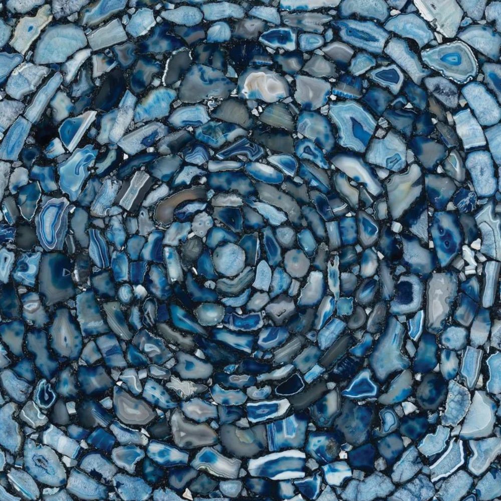 Blue Agate Cyclone Slab