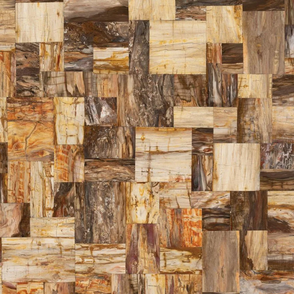 Brown Petrified Retro Slab