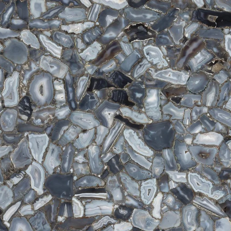 gray agate slabs