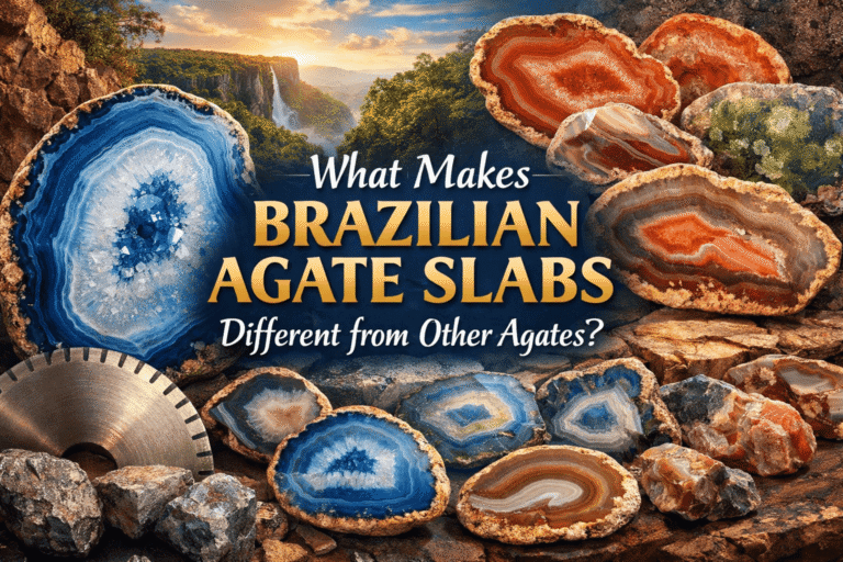 What Makes Brazilian Agate Slabs Different from Other Agates?