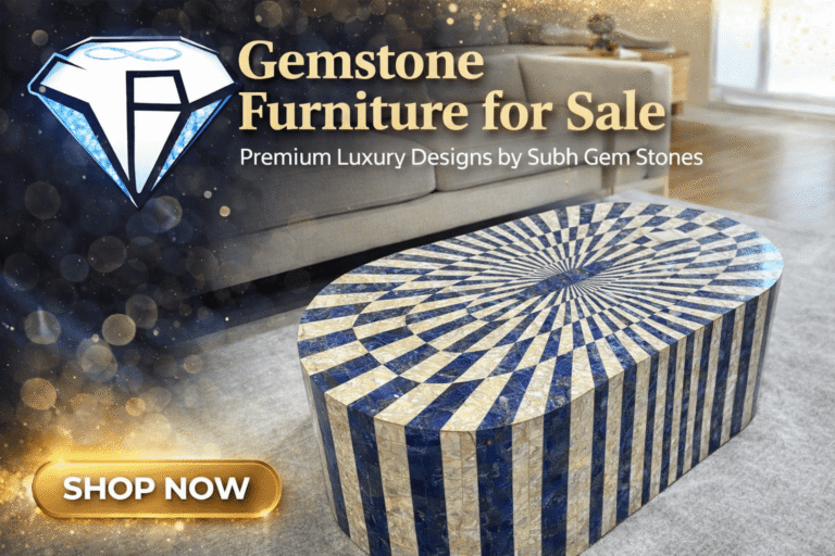 Gemstone Furniture for Sale