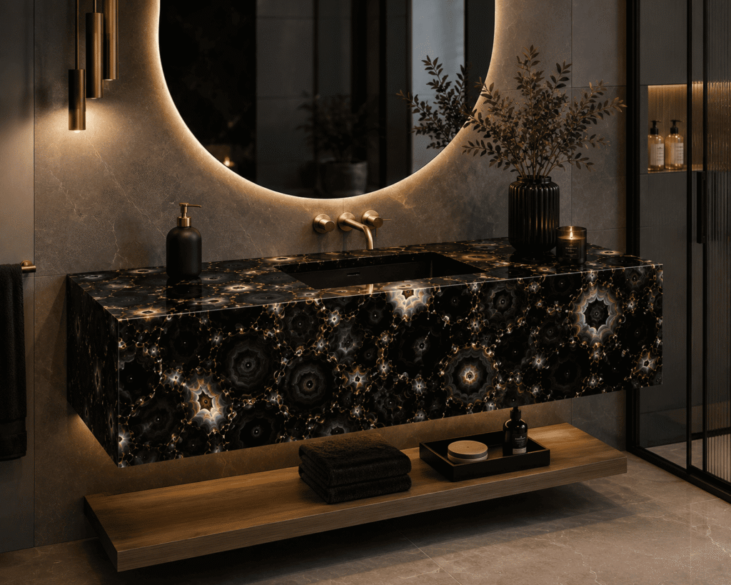 Black Agate Bathroom Vanity