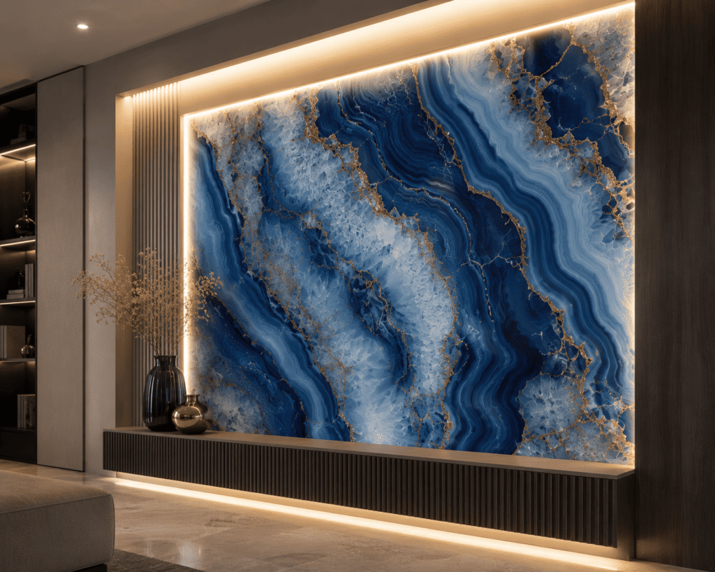 Blue Agate Wall Highlighter