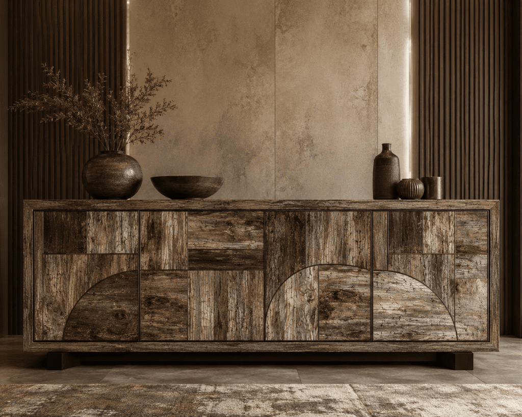Brown Petrified Retro Furniture