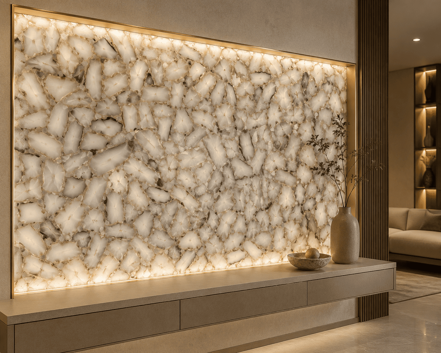 Crystal Agate Wall Highlighter