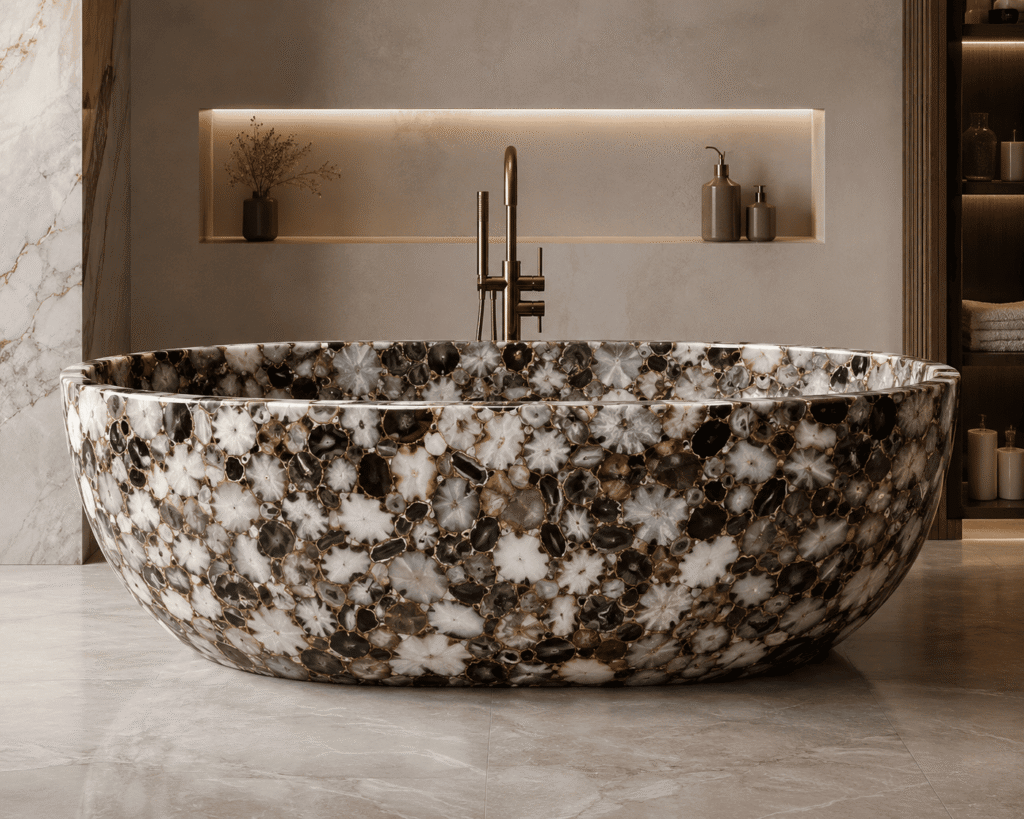 Jumble Agate Bathtub