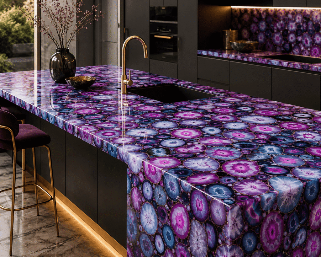 Red Agate Countertop