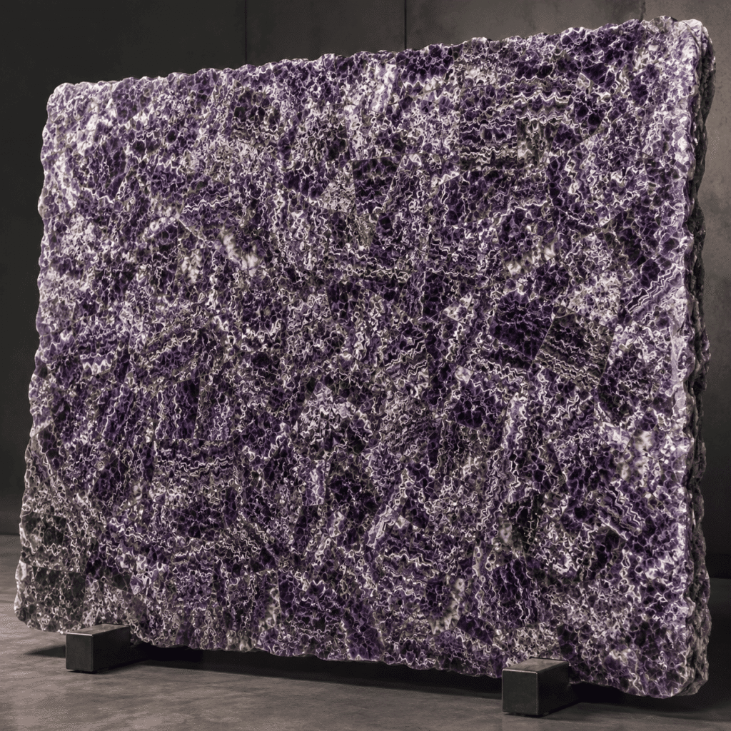 amethyst slab by Subh Gem Stones Kishangarh Rajasthan