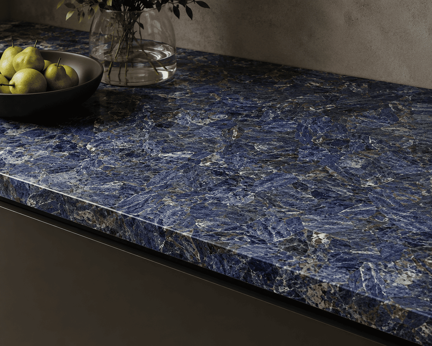 sodalite countertop by Subh Gem Stones Kishangarh