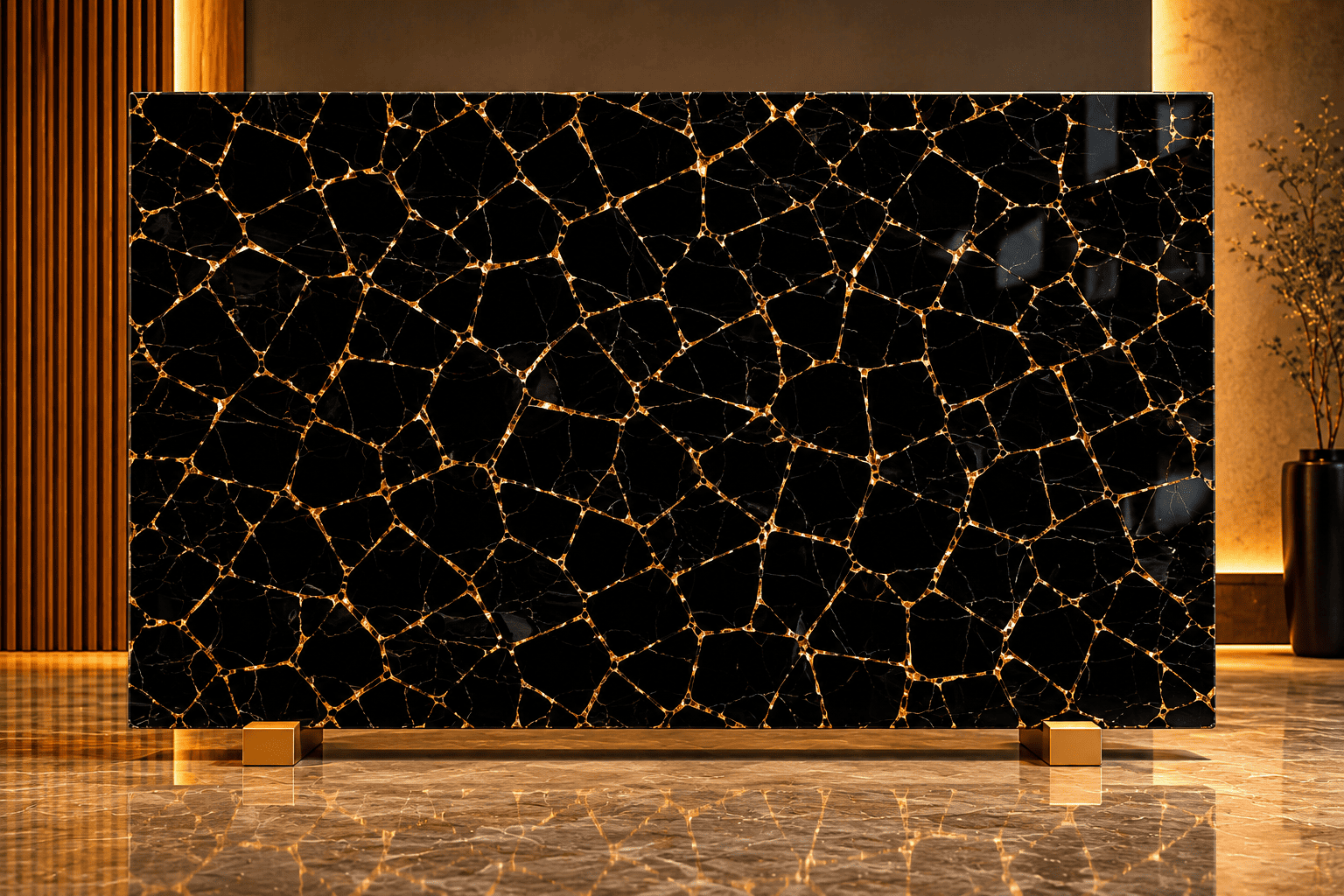 black obsidian slab by Subh Gem Stones Kishangarh Rajasthan