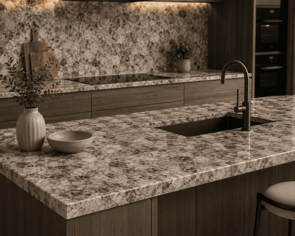 smoky quartz countertop by Subh Gem Stones Kishangarh