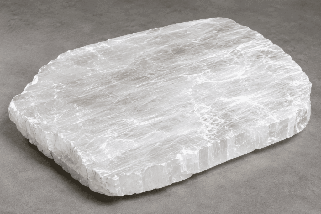Raw Selenite Slab