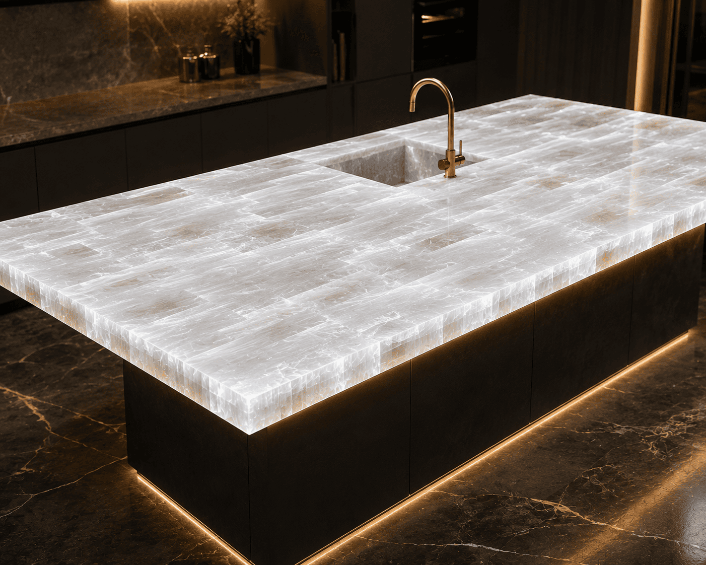 Selenite Countertop