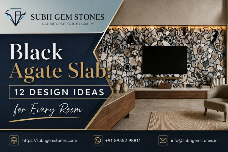 Black Agate Slab 12 Design Ideas for Every Room