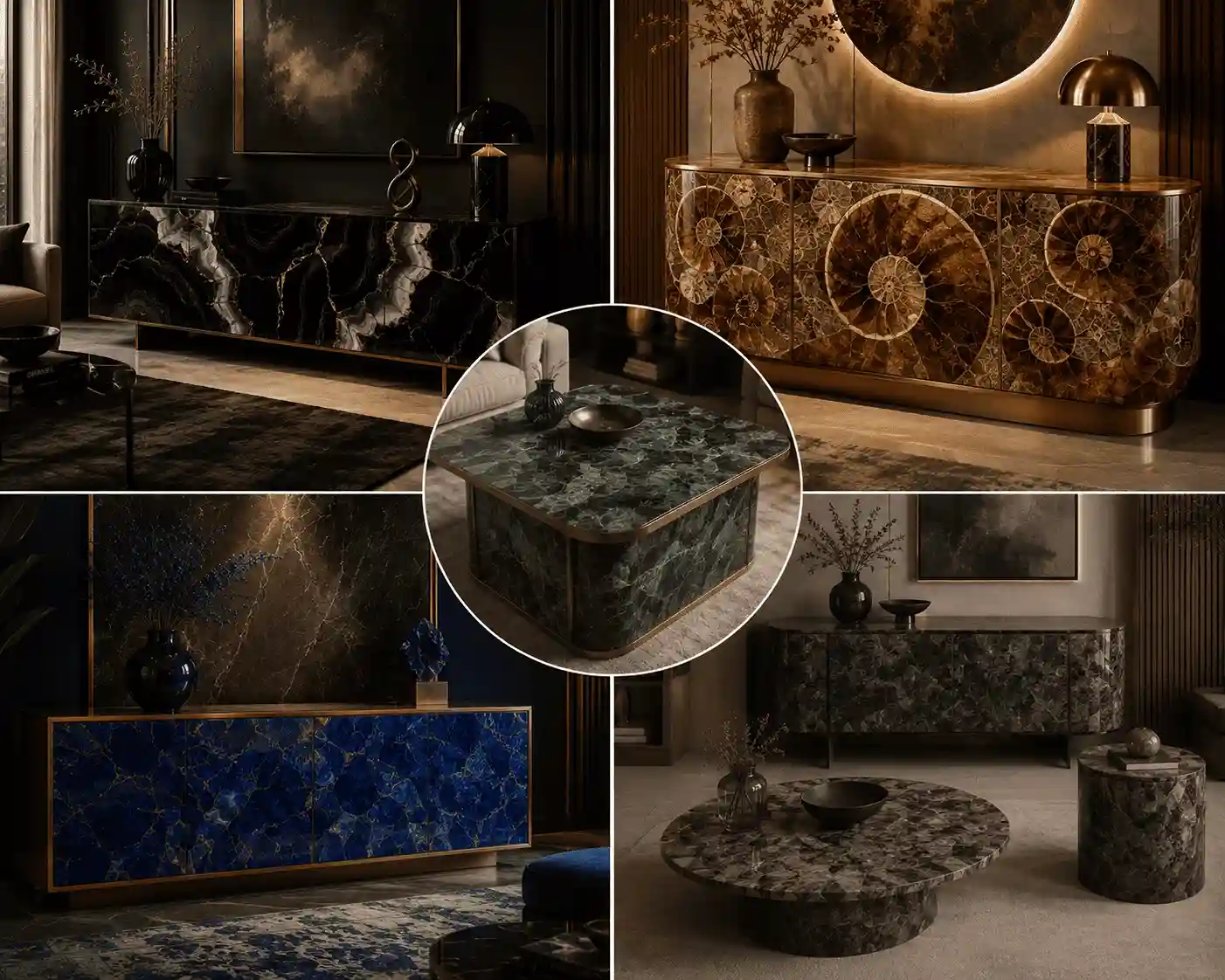 Gemstone Furniture collection by subh gem stone