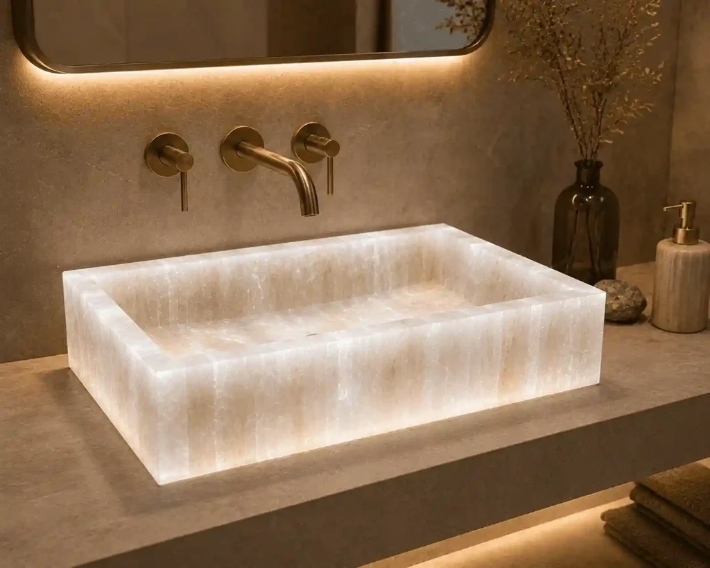 exotic collection wash basin by subh gem stones
