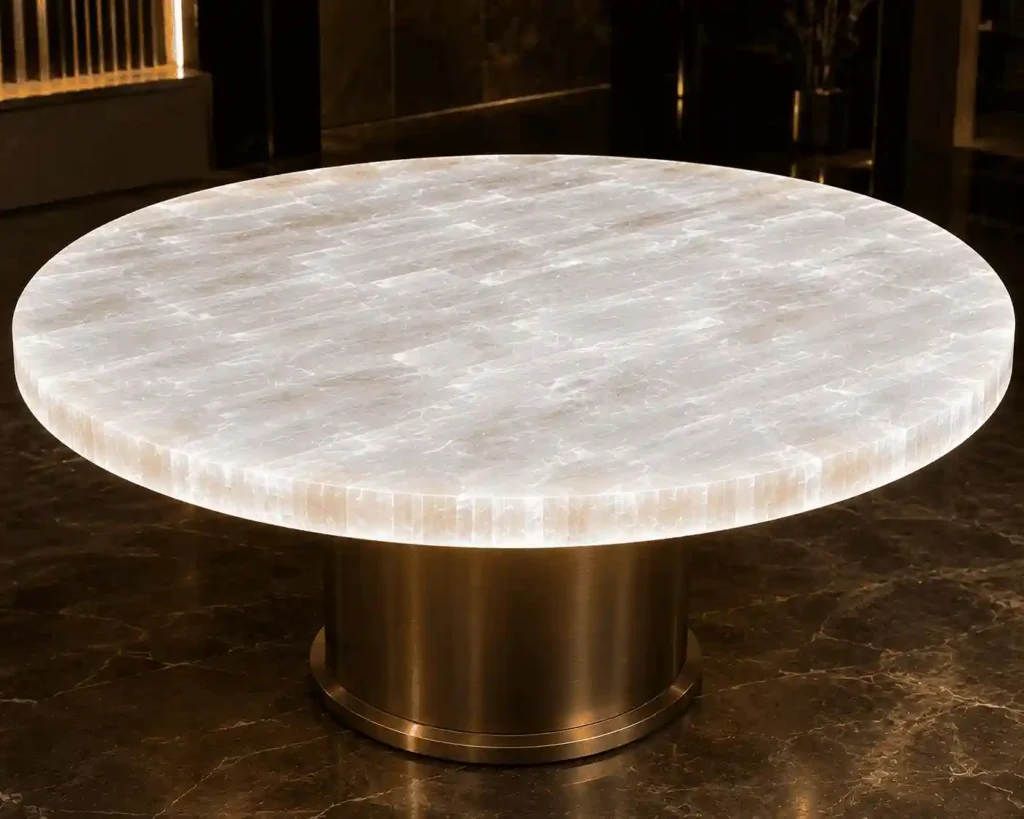 extoic collection table top by subh gem stones
