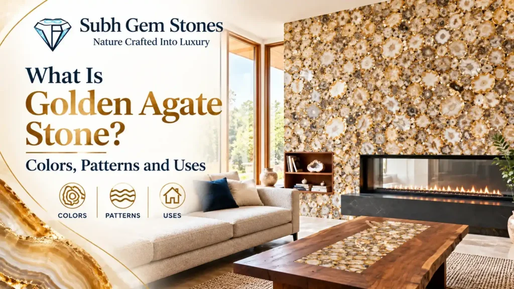 What Is Golden Agate Stone Colors, Patterns and Uses